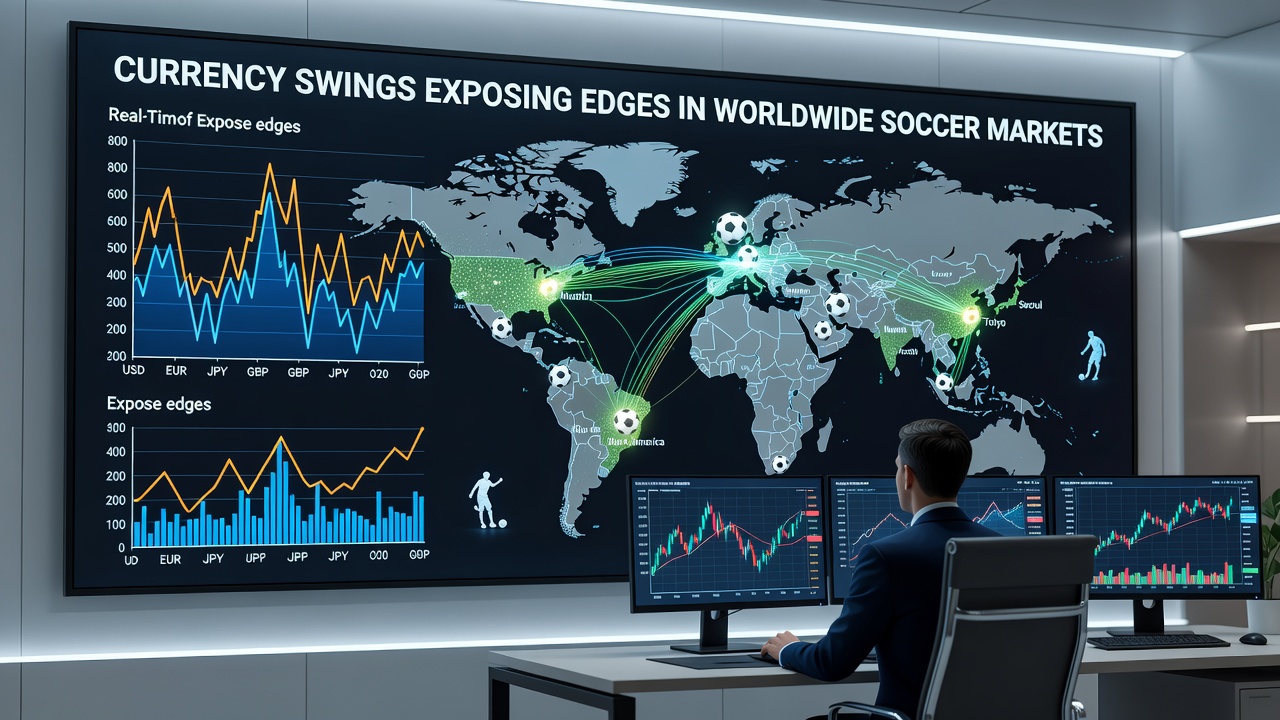 Global soccer betting lines reacting to exchange rate changes