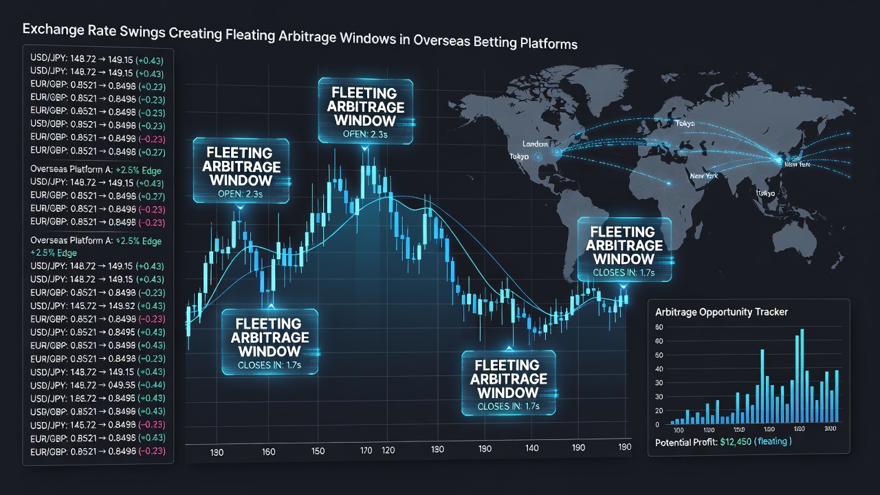 Screenshot of betting platform interface displaying live odds during currency movement